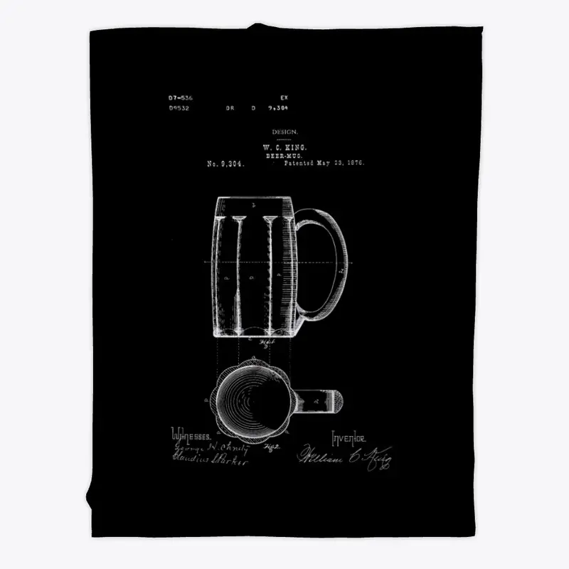 US Patent Beer Mug 1876