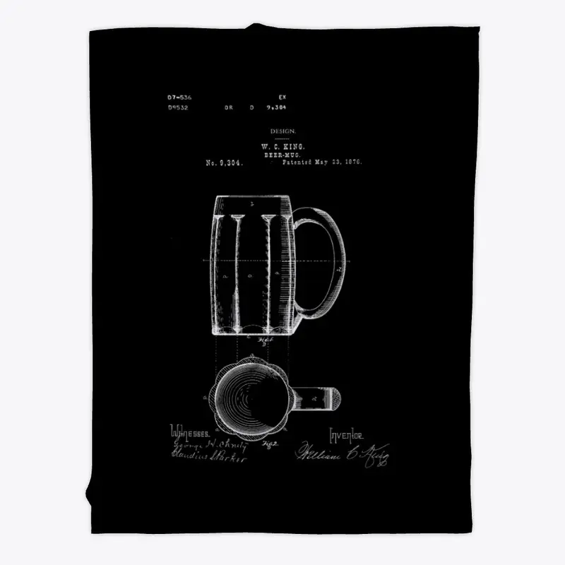 US Patent Beer Mug 1876