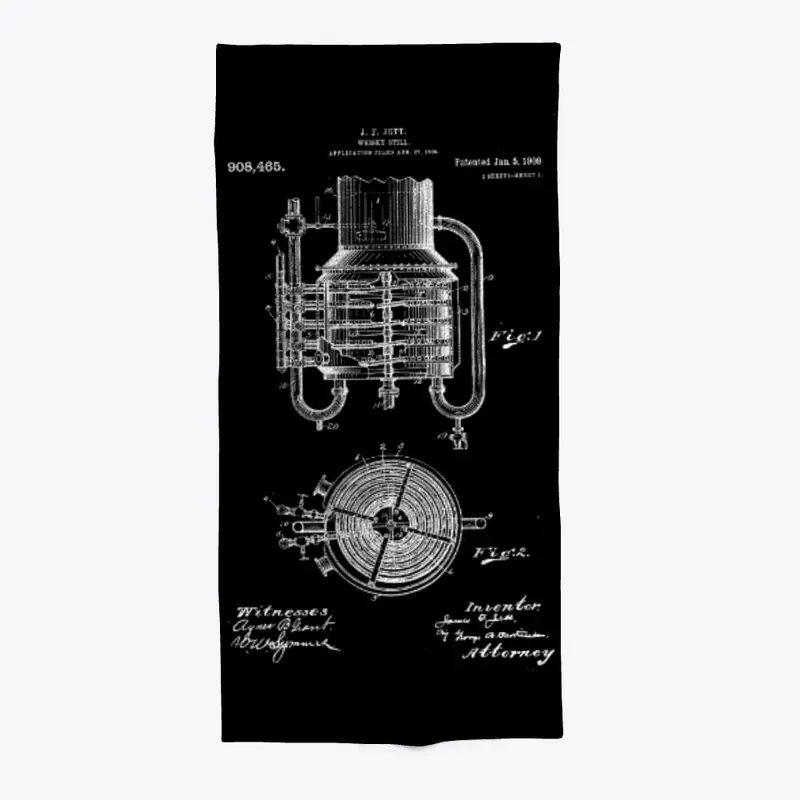 US Patent Whisky Still 1909